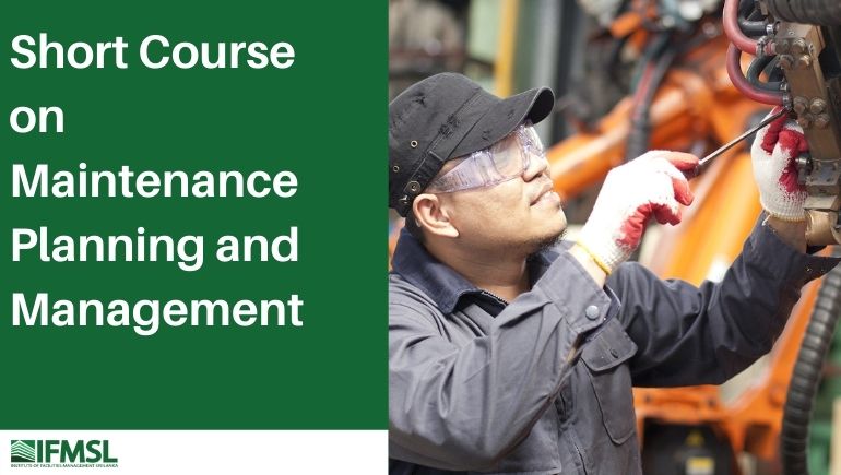 Event Short course on Maintenance Planning and Management Feature Image